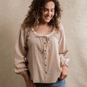 Neuflora Emberley Blouse - Gingham